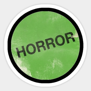 Horror VHS Sticker Sticker